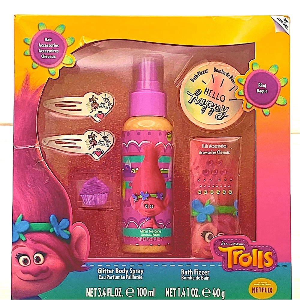 Trolls Pink Bath & Body Gift Set - Picture 2 of 7